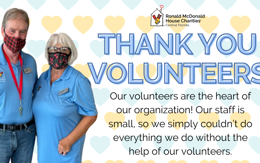 Volunteer Appreciation Month!